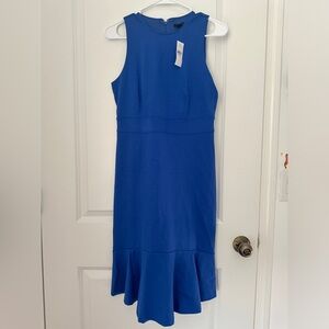 Ann Taylor Flounce Sheath Dress